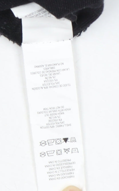 Denim Co. Women's Black Denim Pinafore Dress Size 4