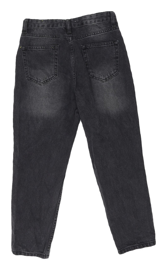 Don't Think Twice Women's Black Straight Jeans Size 8