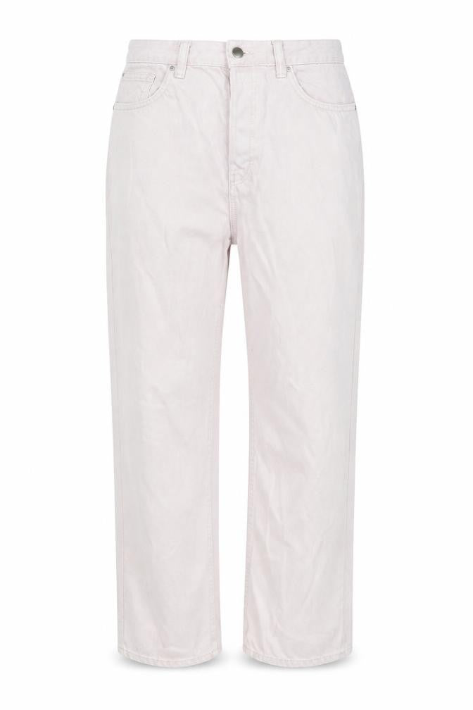 Womens UK Size 10 H&M Regular Fit Straight White Jeans