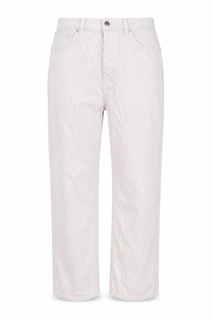 Womens UK Size 10 H&M Regular Fit Straight White Jeans