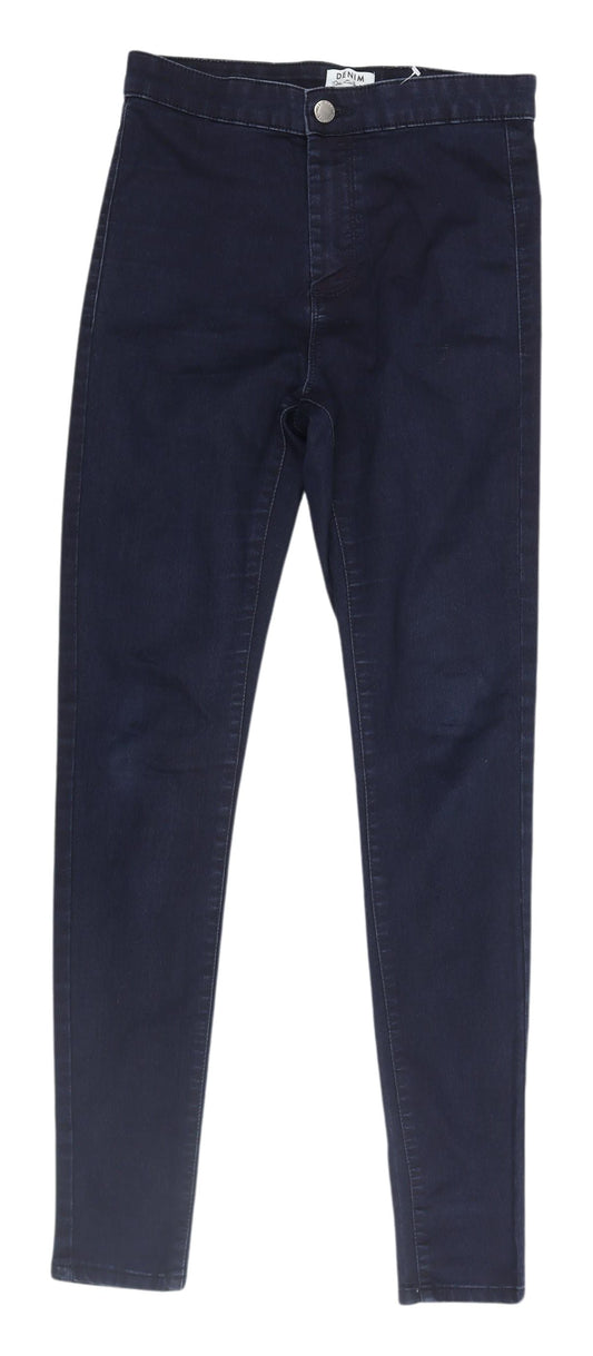 Miss Selfridge Women's Blue Skinny Jeans Size 10