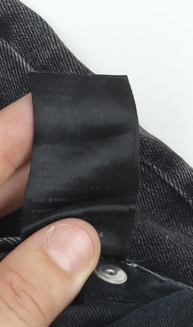 Weekday Men's Grey Skinny Jeans W32 L32 Slim Fit