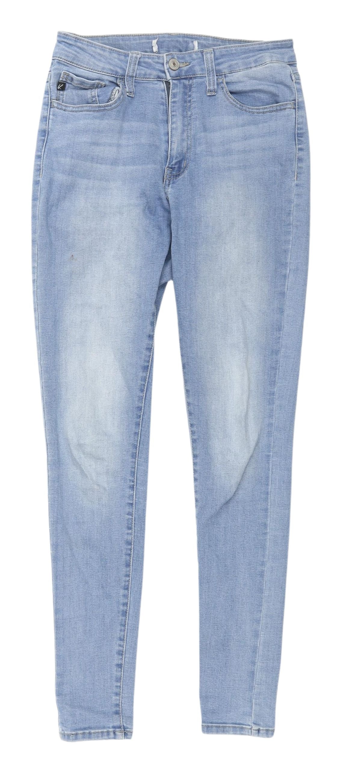 KanCan Women's Blue Skinny Stretch Jeans Size 8 UK