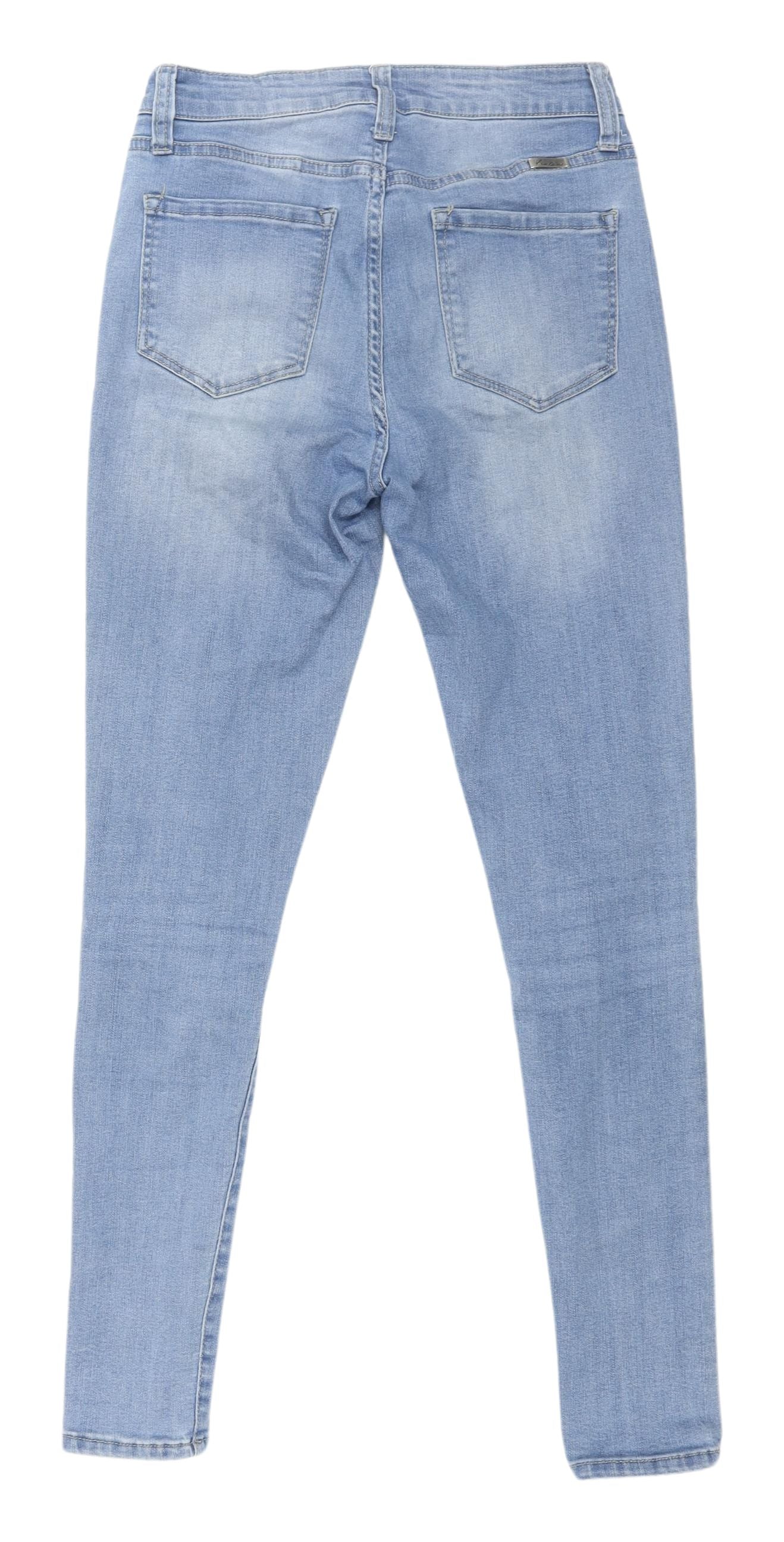 KanCan Women's Blue Skinny Stretch Jeans Size 8 UK