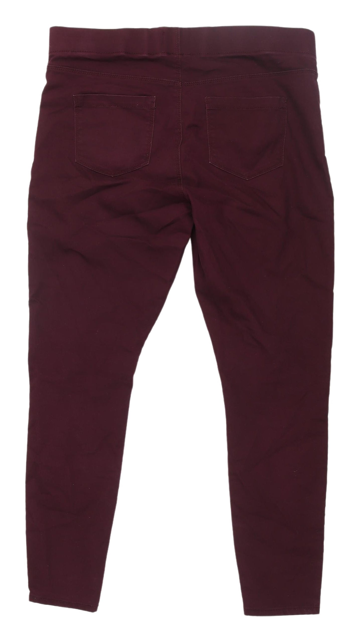 Matalan Women's Red Skinny Jeans Regular Fit Size 14