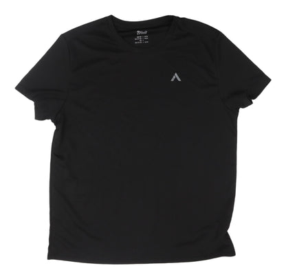 Crivit Black Unisex Activewear T-Shirt L