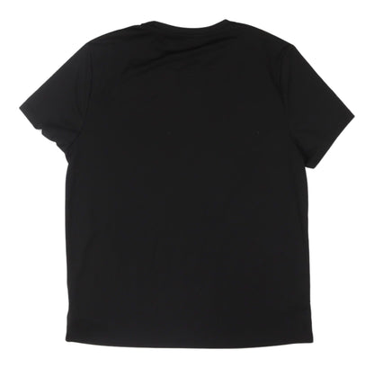 Crivit Black Unisex Activewear T-Shirt L