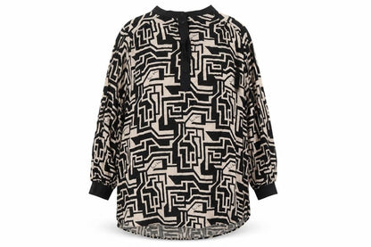 Womens UK Size 2XL H&M Black  Blouse