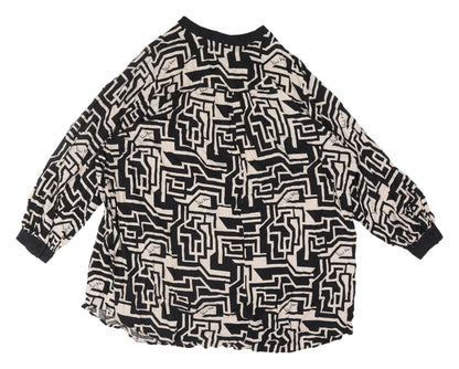 Womens UK Size 2XL H&M Black  Blouse