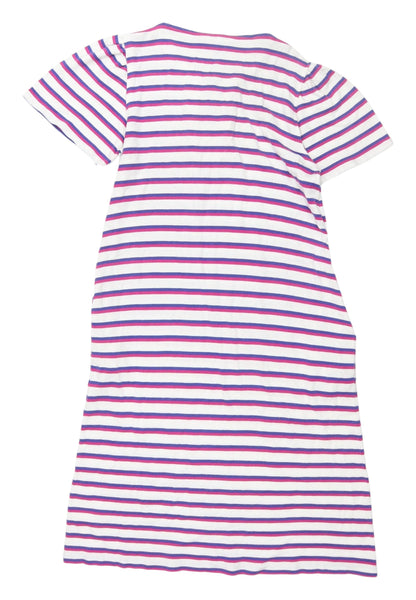 Parigi Women’s Multicoloured Striped T-Shirt Dress S