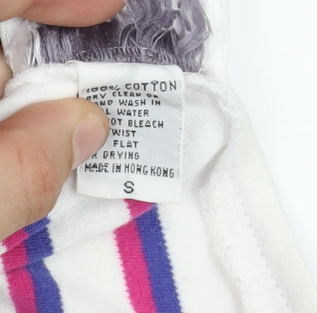Parigi Women’s Multicoloured Striped T-Shirt Dress S