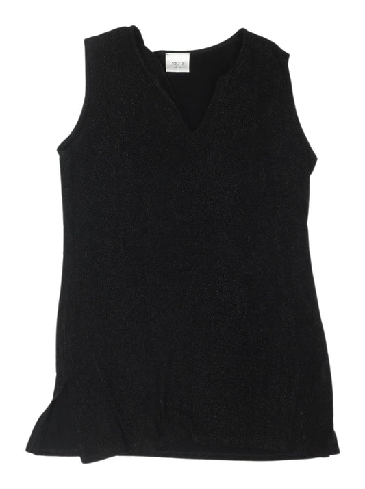 Womens UK Size 12 NEXT Black Basic Tank