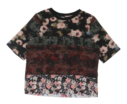Womens UK Size 6 Topshop Multicoloured Basic T-Shirt