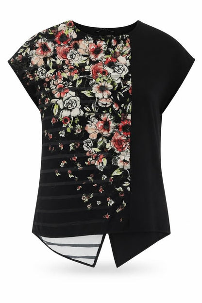 Womens UK Size 10 NEXT Multicoloured Basic Blouse
