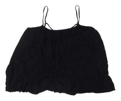 Womens UK Size XL New Look Black Basic Camisole
