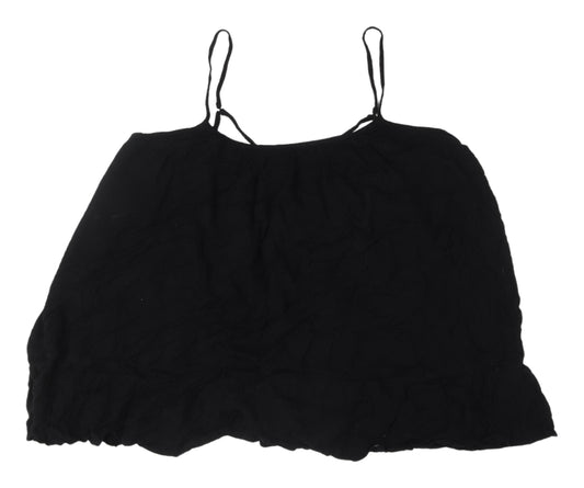 Womens UK Size XL New Look Black Basic Camisole