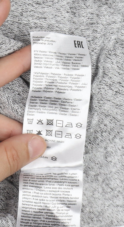 Only Women's Grey Shift Dress Large - Casual Elegance