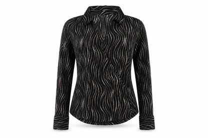 Womens UK Size 12 Marks and Spencer Black Basic Blouse