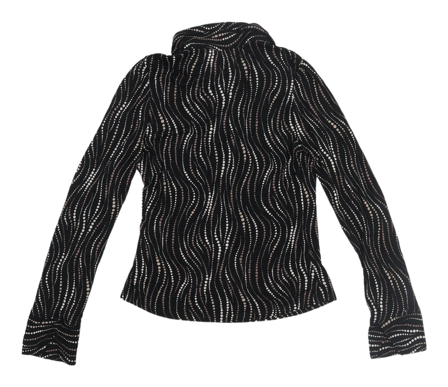 Womens UK Size 12 Marks and Spencer Black Basic Blouse