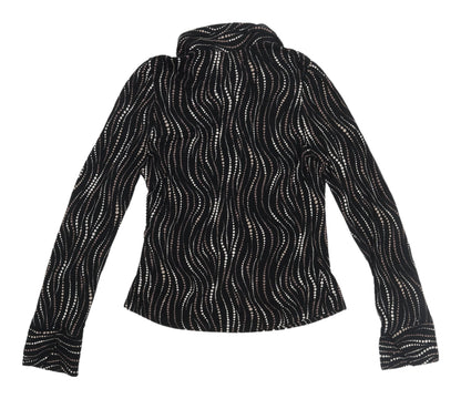 Womens UK Size 12 Marks and Spencer Black Basic Blouse