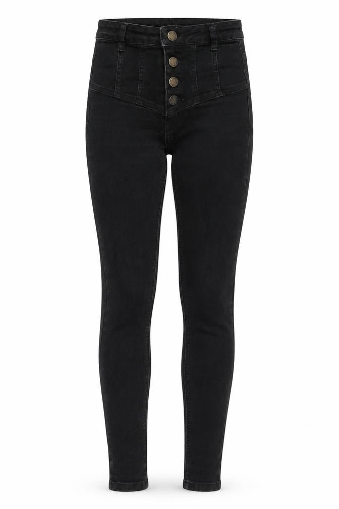 Womens UK Size 6 Miss Selfridge Slim Fit Skinny Black Jeans