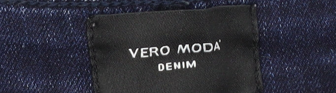 Womens UK Size UK 4 VERO MODA Slim Fit Skinny Blue Jeans