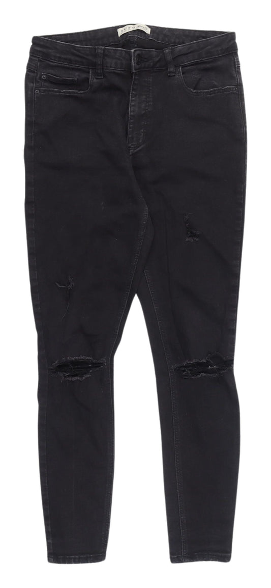 Denim Co Women's Black Skinny Jeans Size 14