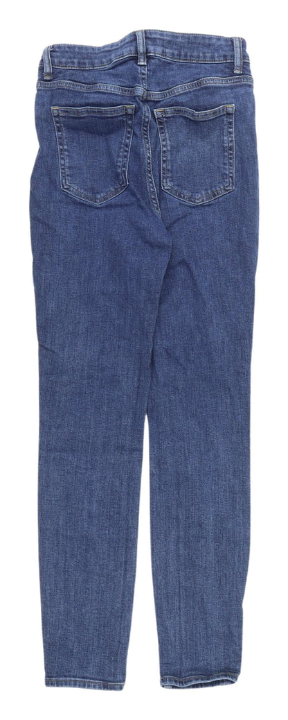 Womens UK Size 10 H&M Regular Fit Skinny Blue Jeans