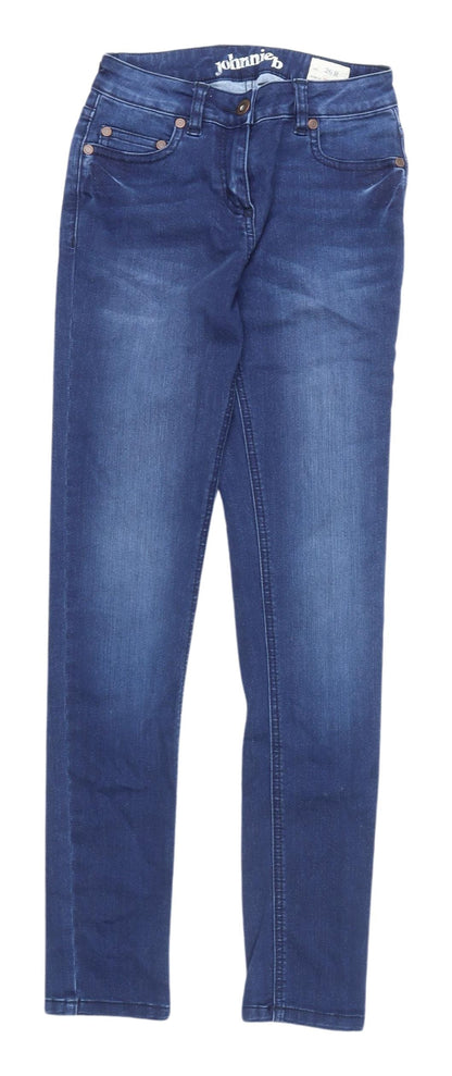 Teenss UK Size 26 Johnnie B Regular Fit Skinny Blue Jeans