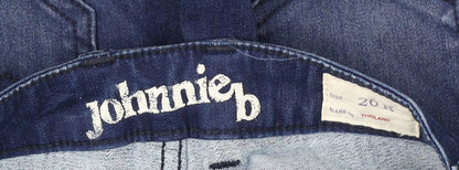 Teenss UK Size 26 Johnnie B Regular Fit Skinny Blue Jeans