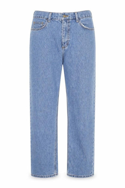 Mens UK Size L Marks and Spencer Regular Fit Straight Blue Jeans