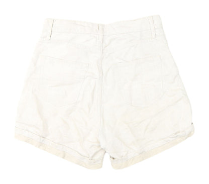 French Connection Ivory Mom Shorts - Size 8