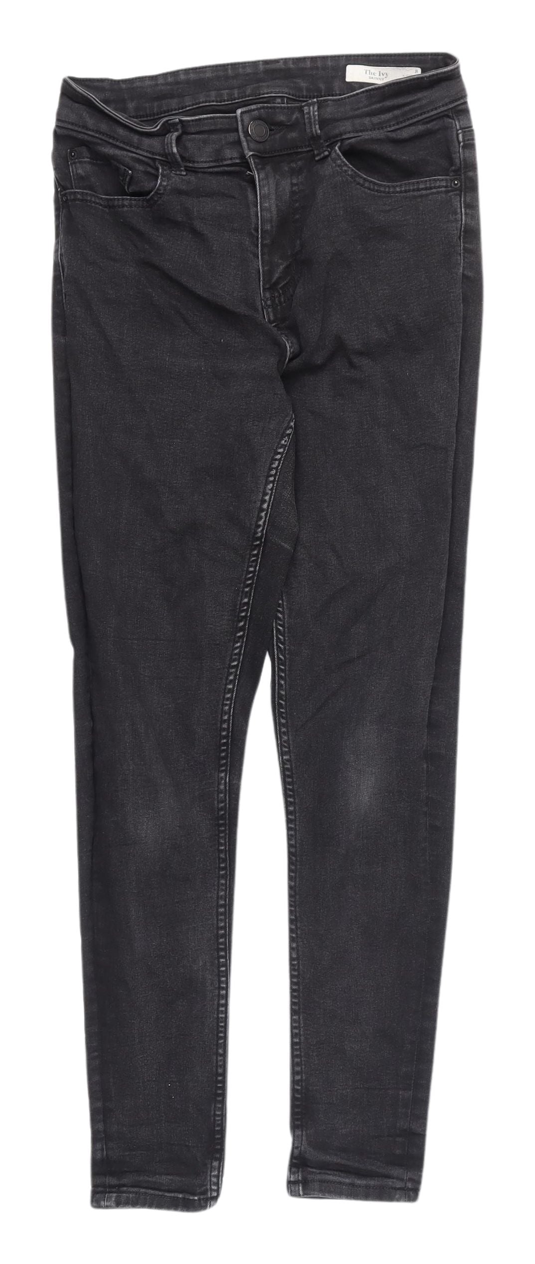 Womens UK Size 4 Marks and Spencer Regular Fit Skinny Black Jeans
