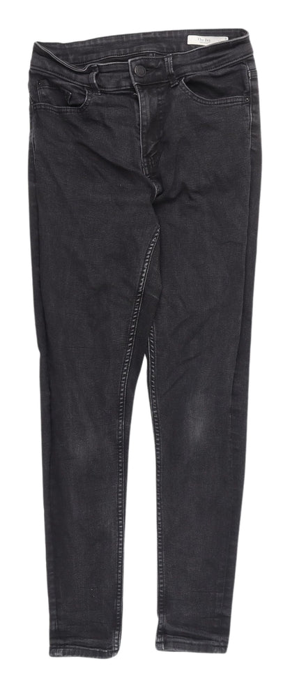 Womens UK Size 4 Marks and Spencer Regular Fit Skinny Black Jeans