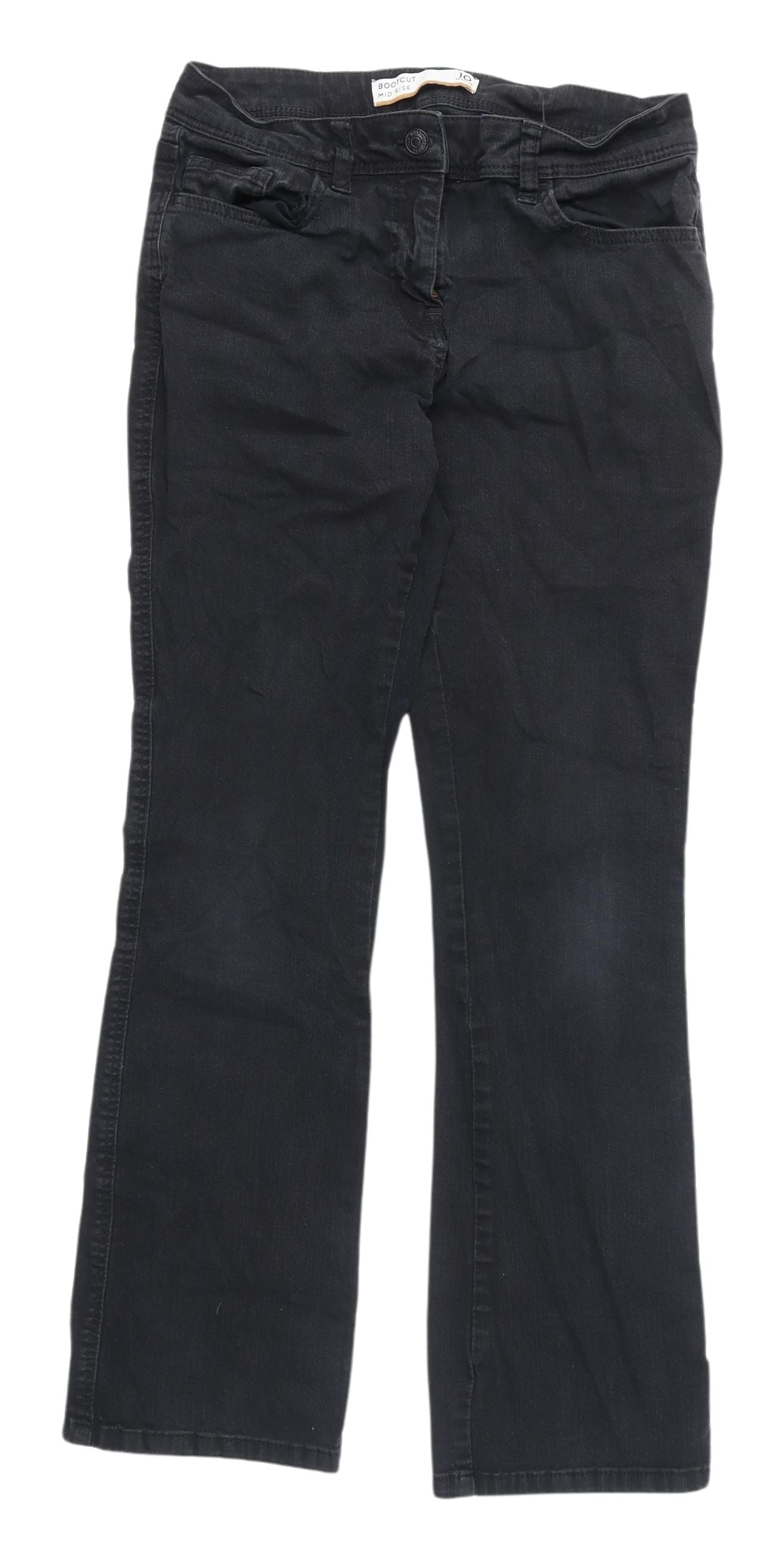 NEXT Women's Bootcut Black Jeans, Regular Fit