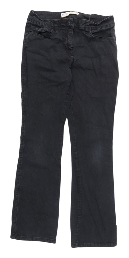 NEXT Women's Bootcut Black Jeans, Regular Fit