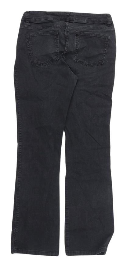 NEXT Women's Bootcut Black Jeans, Regular Fit