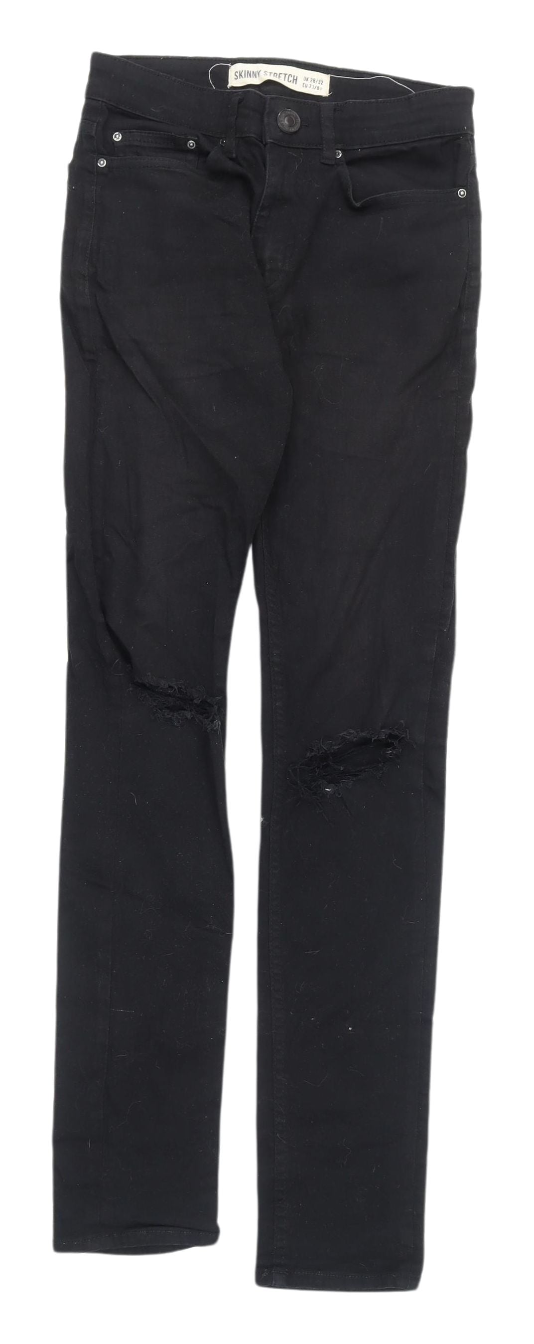 New Look Men's Black Skinny Jeans Size 28