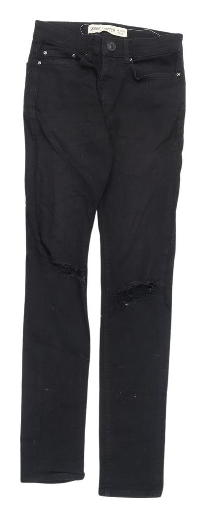 New Look Men's Black Skinny Jeans Size 28