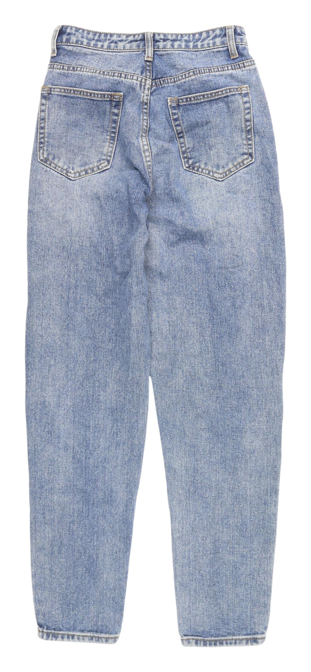 PrettyLittleThing Women's Blue Mom Jeans, Size 6