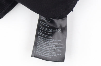 Divided Women's Black Corduroy Pinafore Dress