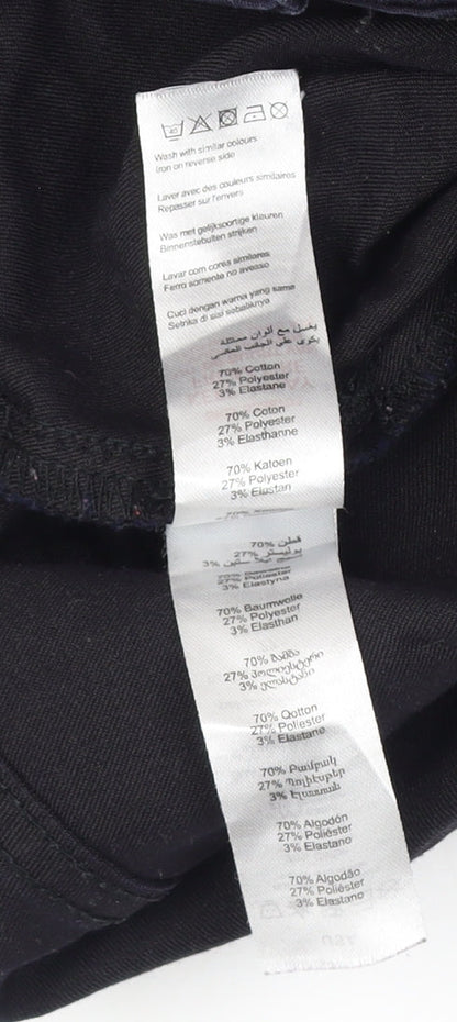 New Look Women's Black Skinny Jeans - Size S, Distressed Tall