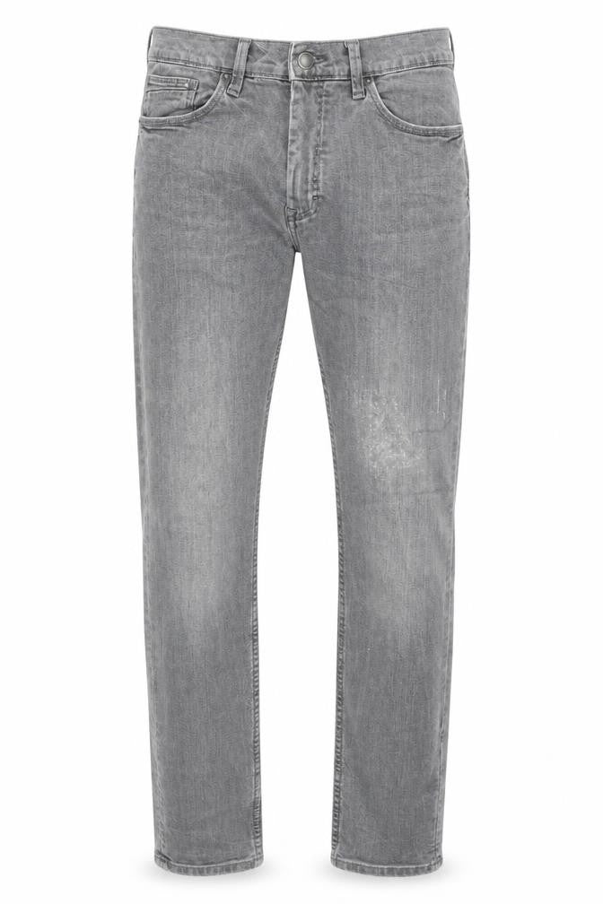 Mens UK Size L MNG Regular Fit Straight Grey Jeans