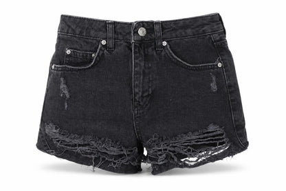 Womens UK Size 4 Topshop Regular Fit Cut-Off Shorts