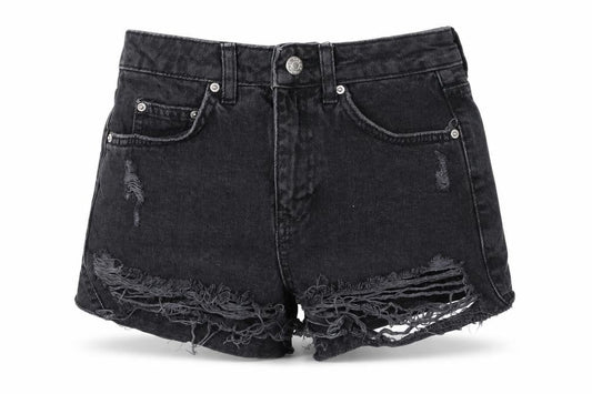 Womens UK Size 4 Topshop Regular Fit Cut-Off Shorts