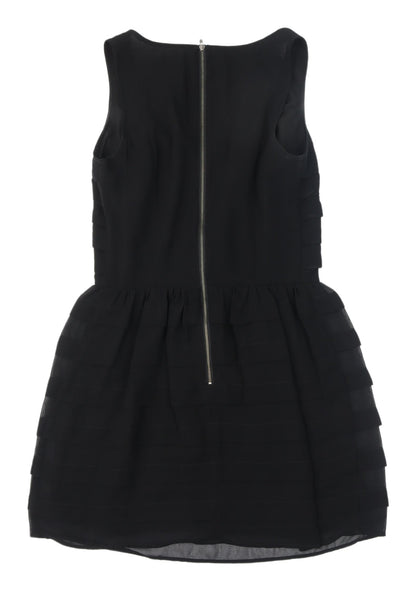 Next Petite Black Sleeveless Bodycon Dress Size 10