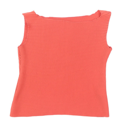 Definitions Women's Red Sleeveless Tank Top Size 12/14