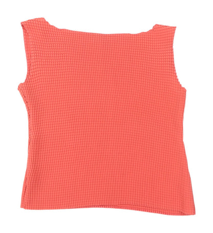 Definitions Women's Red Sleeveless Tank Top Size 12/14