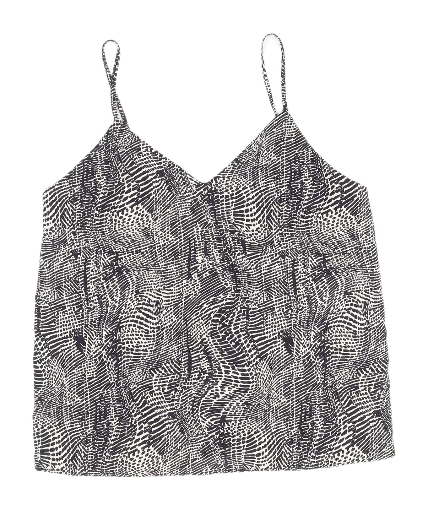 Womens UK Size UK 8 Topshop Multicoloured Camisole Tank