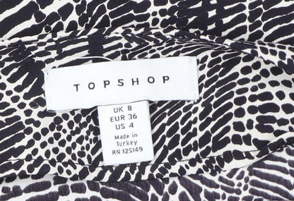 Womens UK Size UK 8 Topshop Multicoloured Camisole Tank